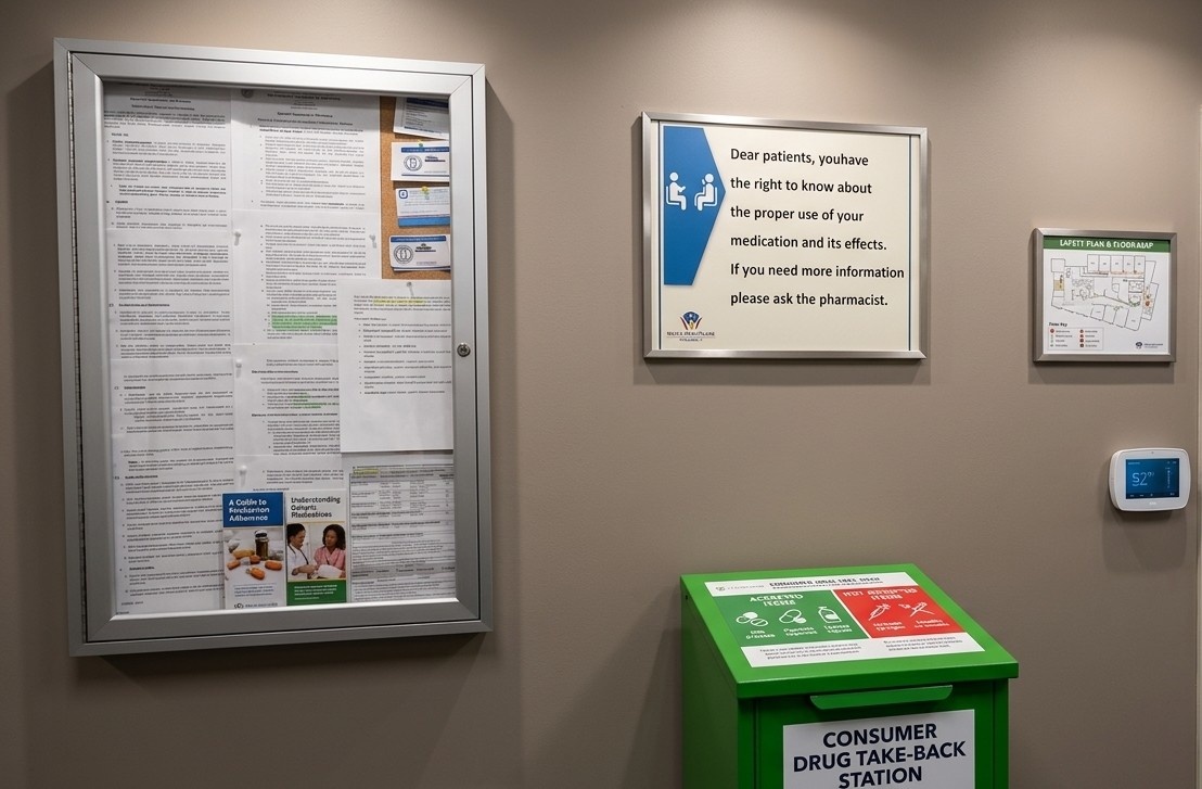 Wells Healthcare Pharmacy hours â€“ medicine bottles Worcester MA