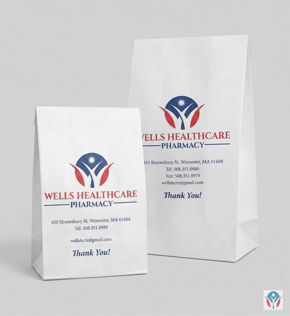 Prescription medicines at Wells Healthcare Pharmacy Worcester