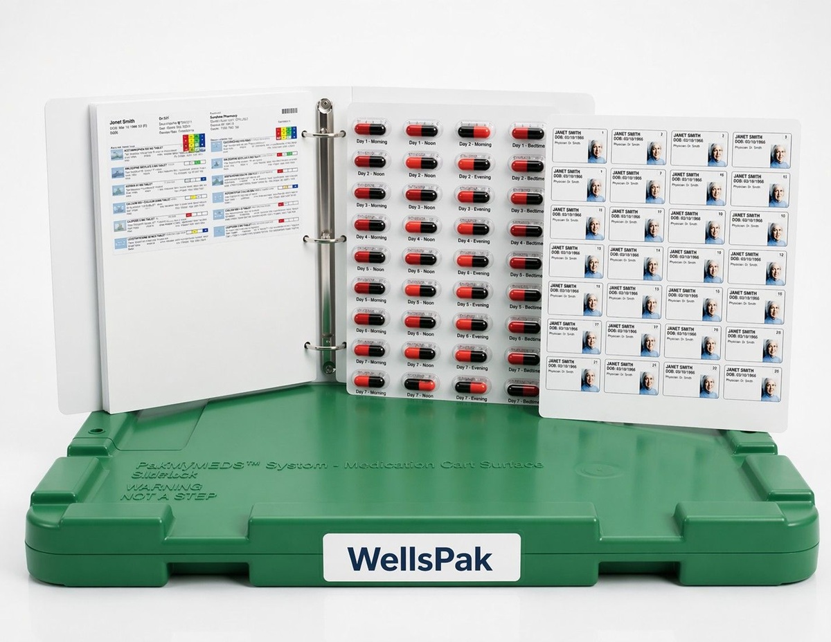 WellsPak pre-sorted medicine pouches â€“ Wells Pharmacy Worcester MA