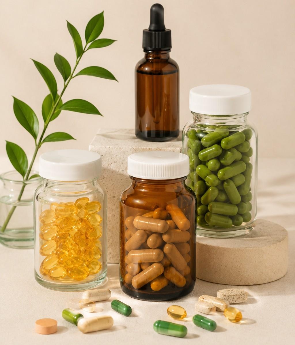 Practitioner-grade supplements and vitamins