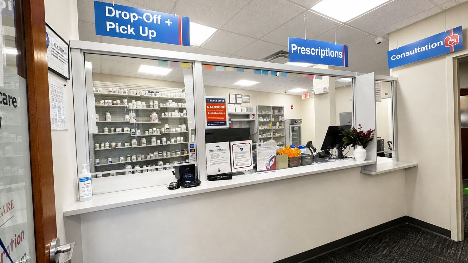 Wells Healthcare Pharmacy Worcester MA â€“ Interior View